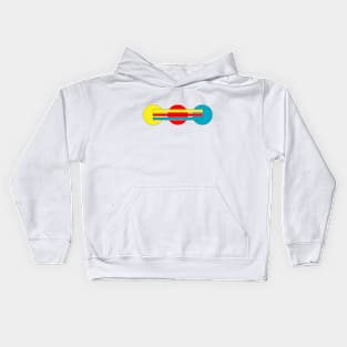 Abstract Geometry #7 Kids Hoodie